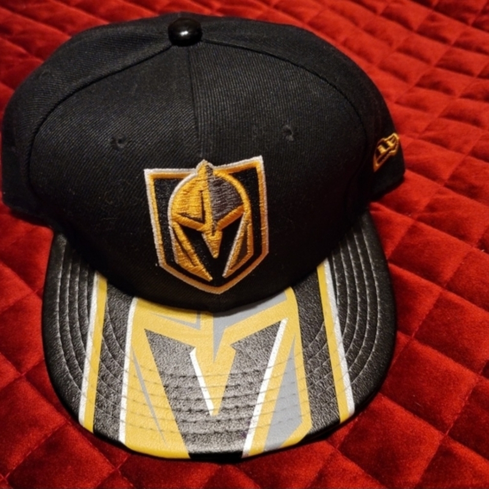 NEW ERA 9FIFTY Vegas Golden Knights NHL Snapback OSFA Authentic Logo Bill